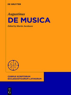 cover image of De Musica